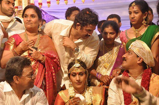 Shivaraj Kumar Daughter Marriage Photos