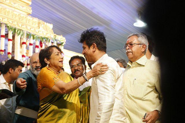 Shivaraj Kumar Daughter Marriage Photos