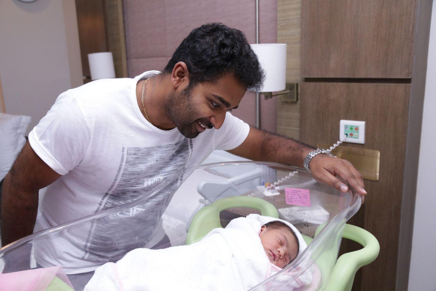 Shobi and Lalitha Gopi Blessed With baby Girl
