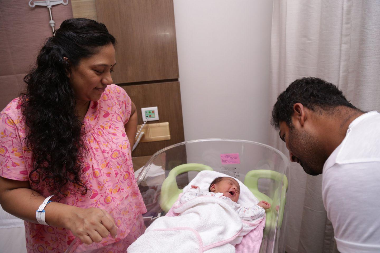 Shobi and Lalitha Gopi Blessed With baby Girl