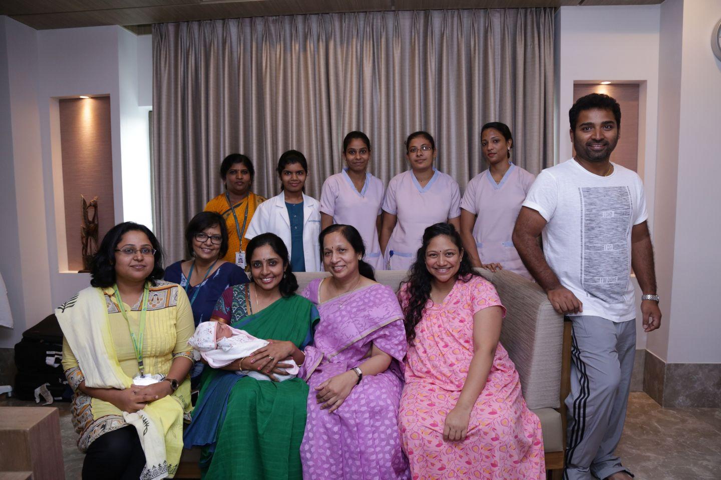 Shobi and Lalitha Gopi Blessed With baby Girl
