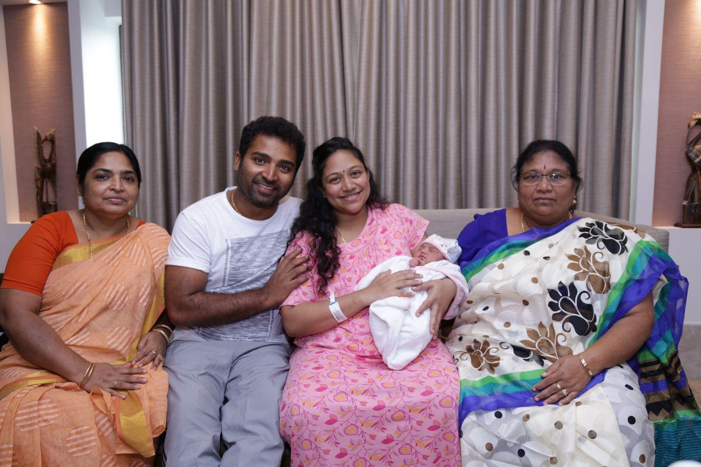 Shobi and Lalitha Gopi Blessed With baby Girl