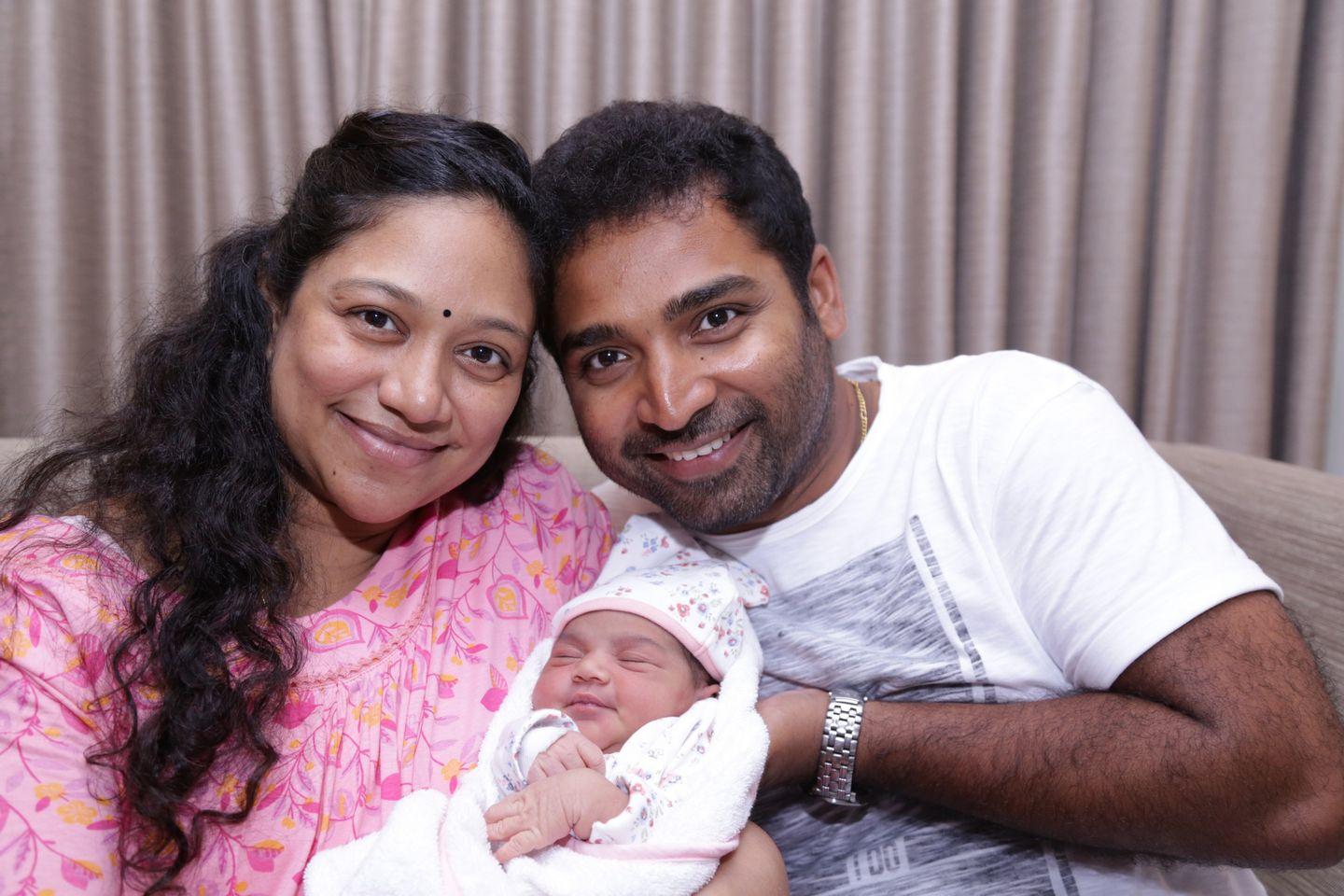 Shobi and Lalitha Gopi Blessed With baby Girl