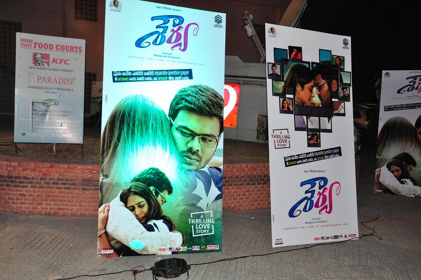 Shourya Audio Launch Hoarding Photos