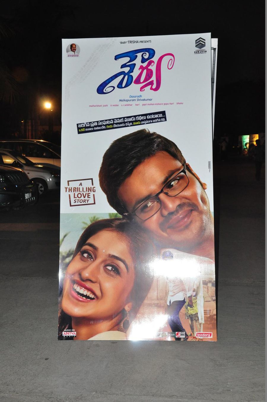 Shourya Audio Launch Hoarding Photos