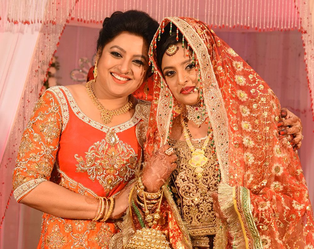 Side Actress Sana Aunty Daughter Wedding Photos