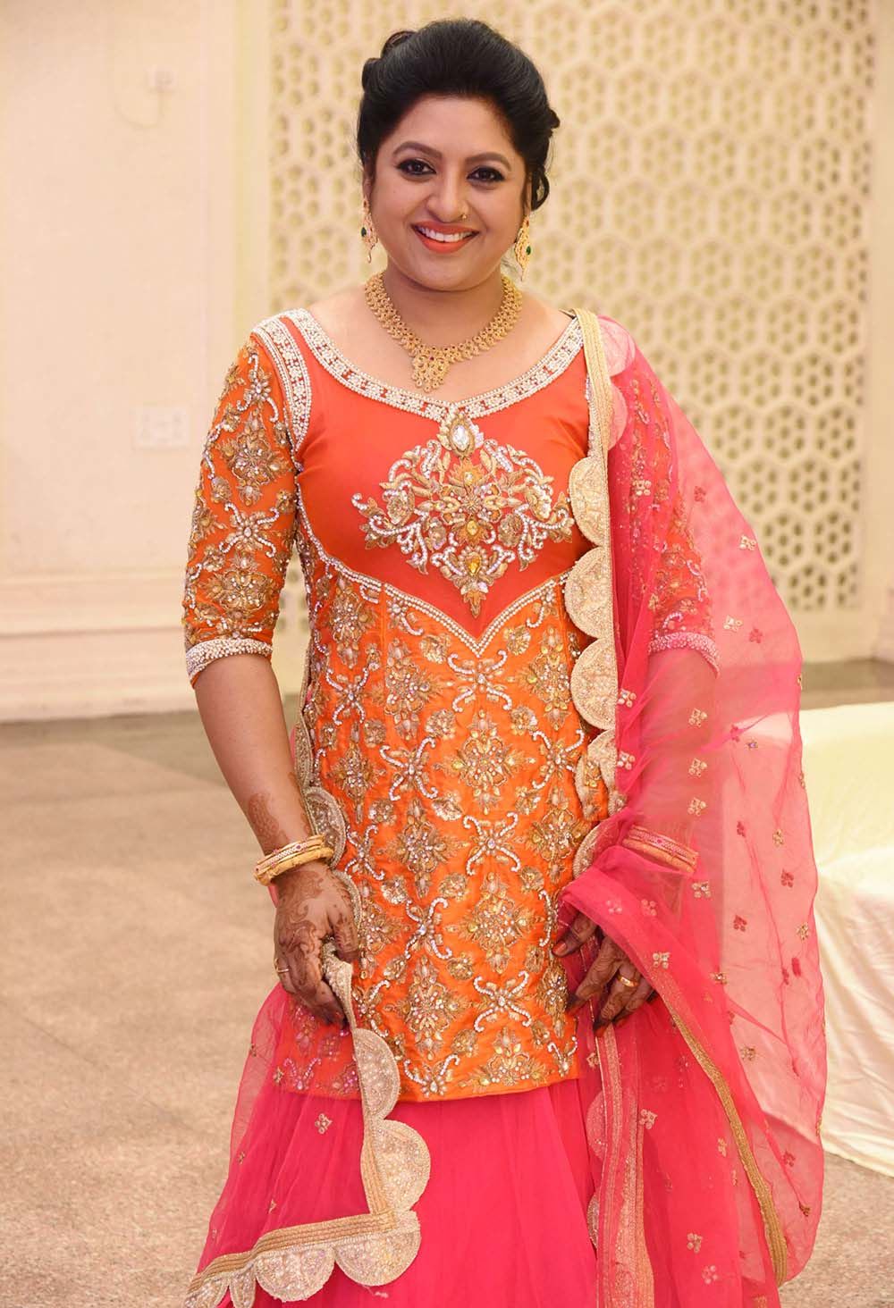 Side Actress Sana Aunty Daughter Wedding Photos