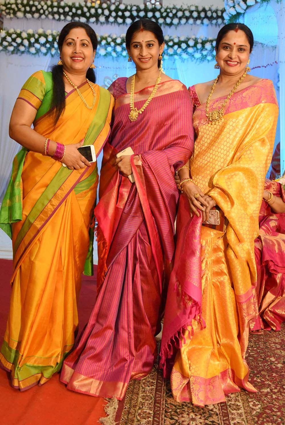 Side Actress Sana Aunty Daughter Wedding Photos