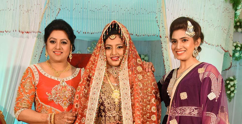 Side Actress Sana Aunty Daughter Wedding Photos