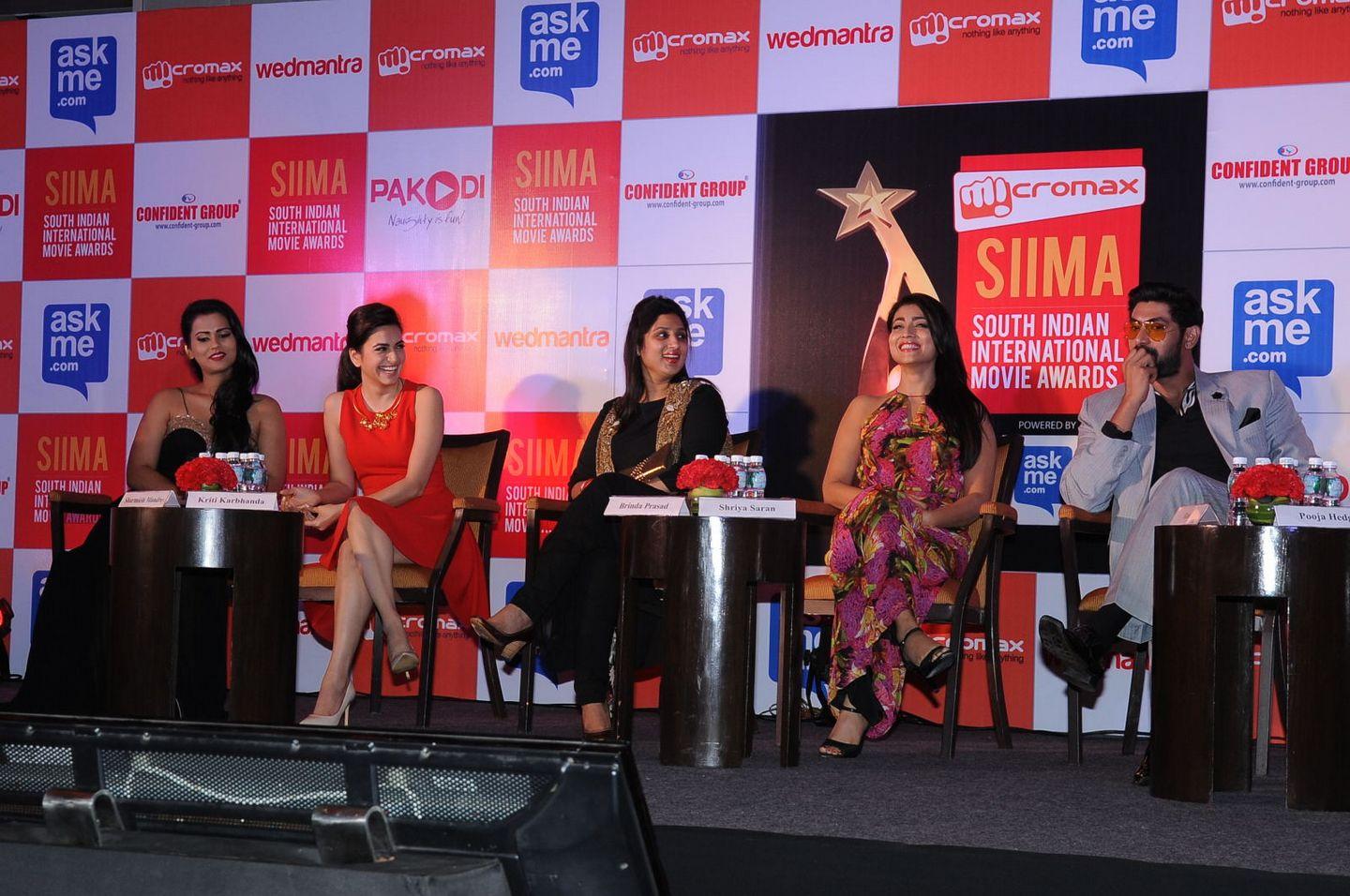 SIIMA Awards Press Meet