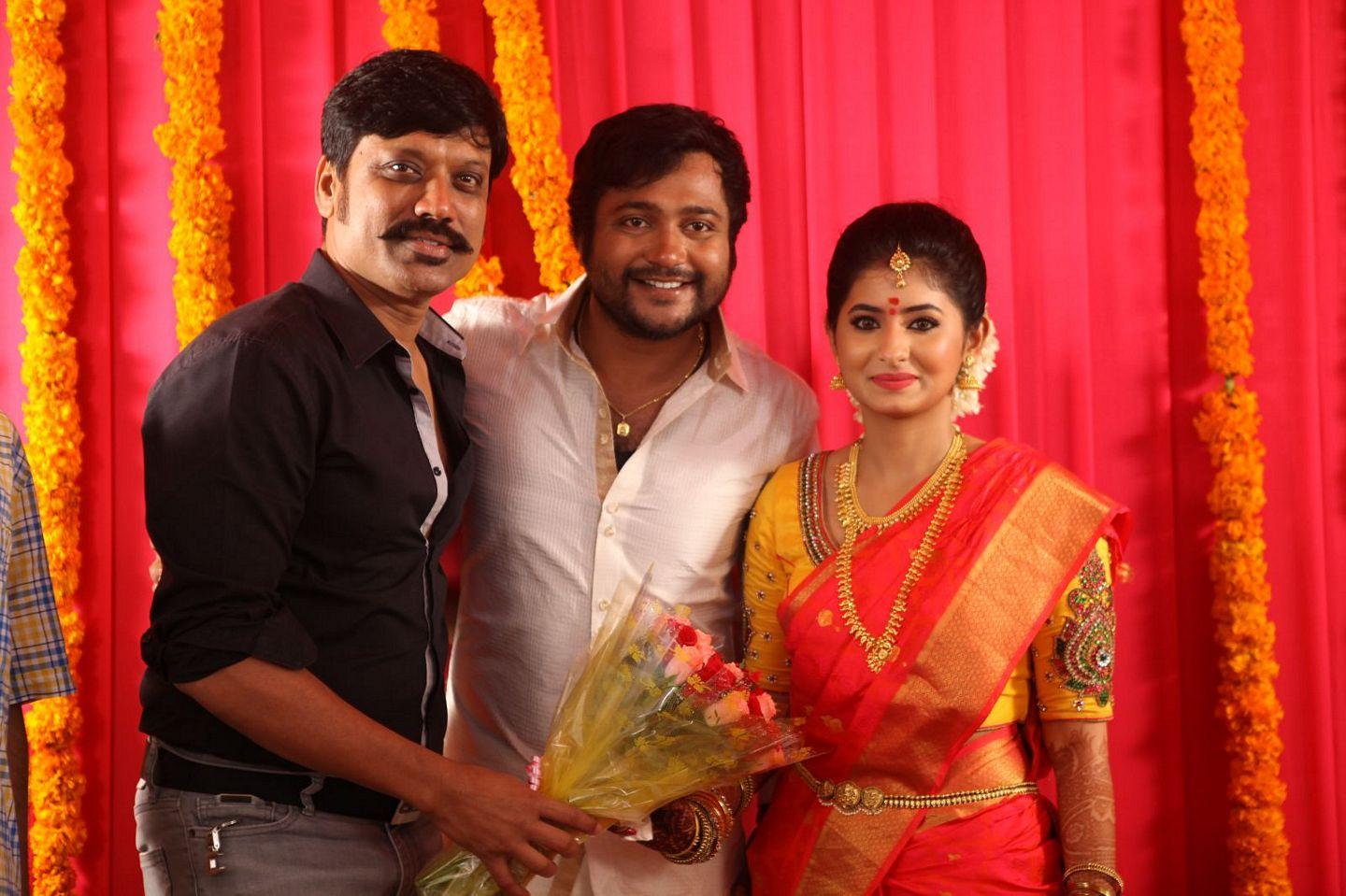 Simhaa And Reshmi Menon Engagement Photos