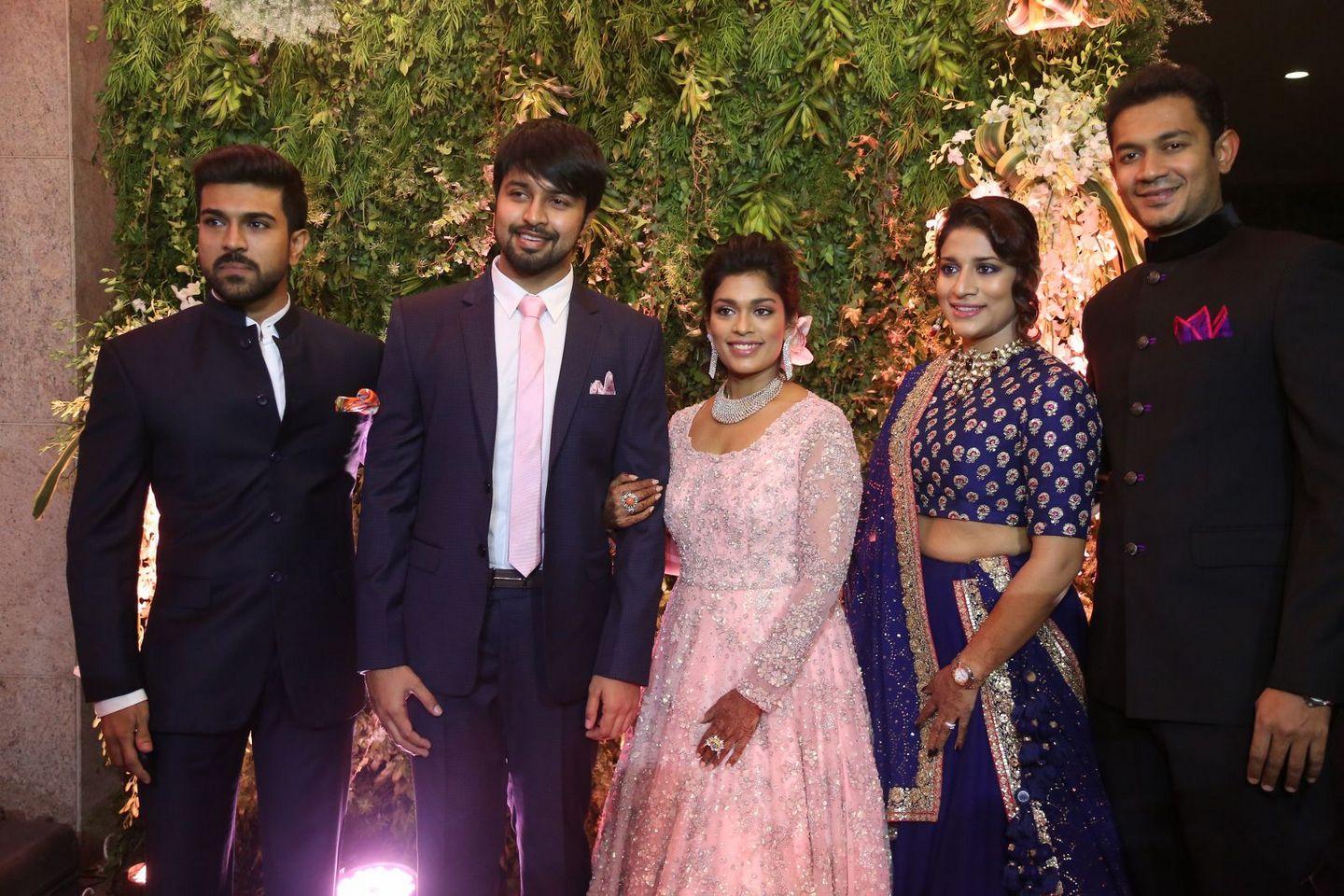 Sreeja Wedding Reception Photos