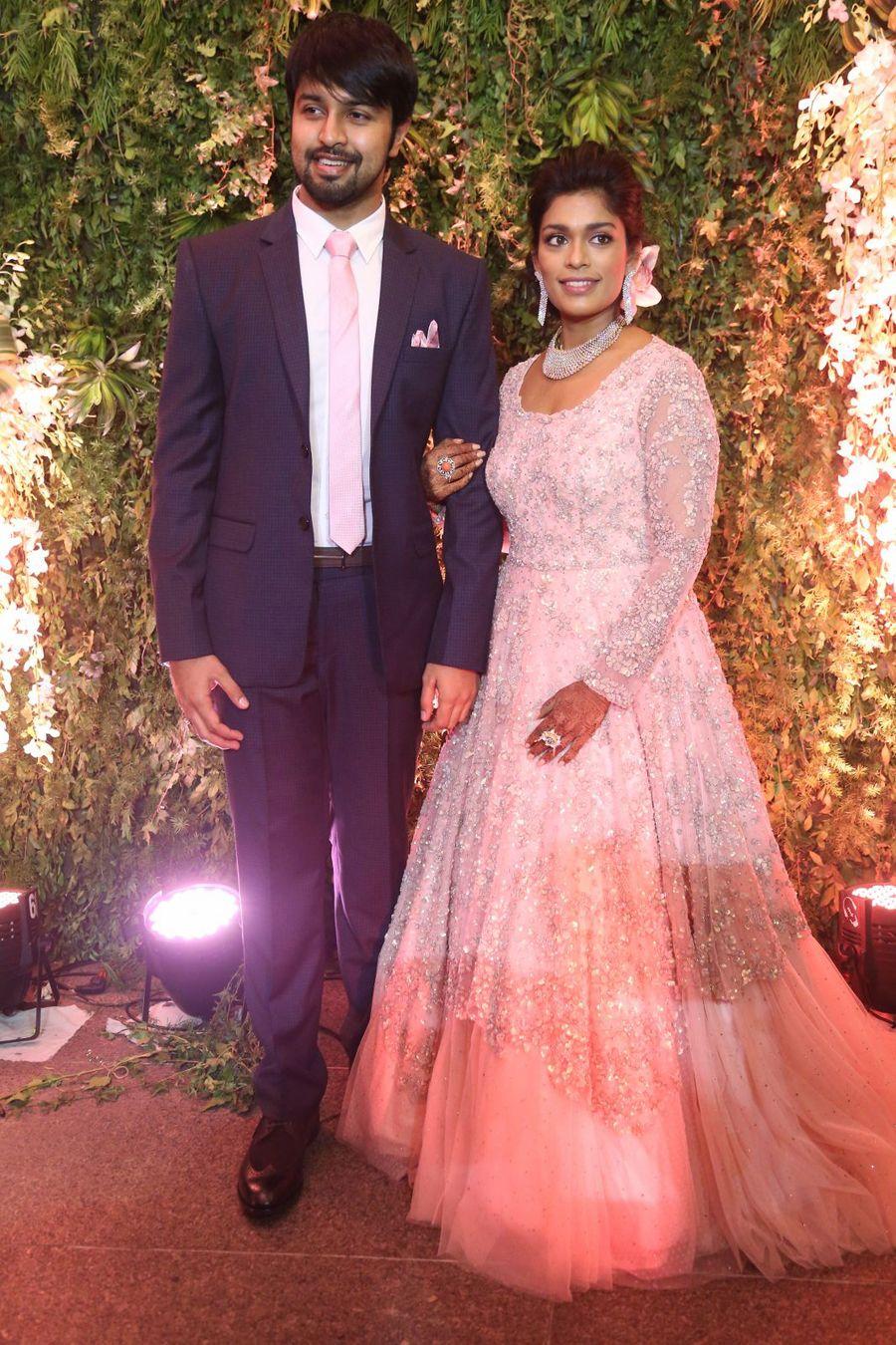 Sreeja Wedding Reception Photos