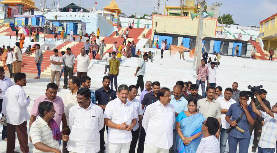 Sri NCBN On The Event of Godavari Maha Pushkarams at Rajahmundry