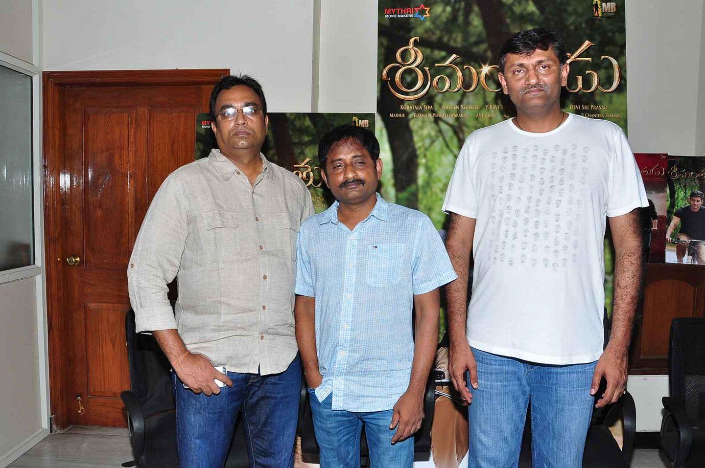 Srimanthudu Movie Success Press Meet