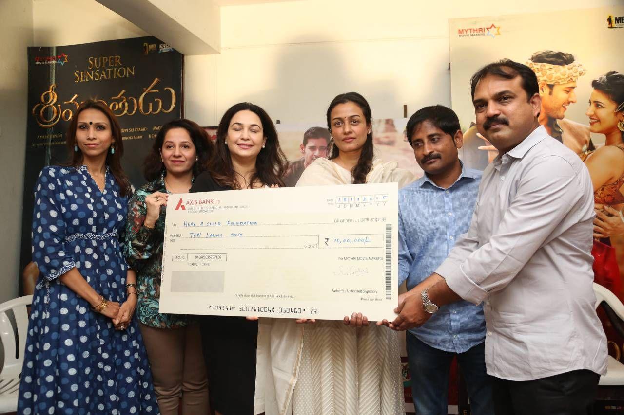 Srimanthudu Press Meet Photos