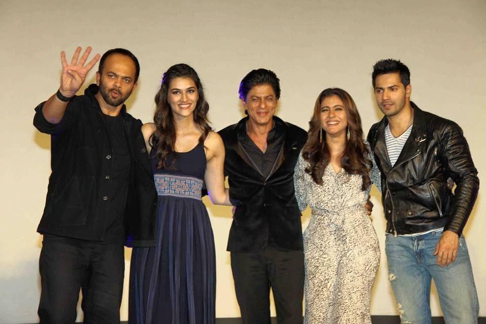 SRK And Kajol Dilwale Guera Song Launch Photos