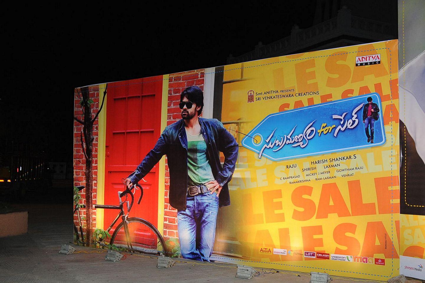 Subramanyam For Sale Audio Launch Photos
