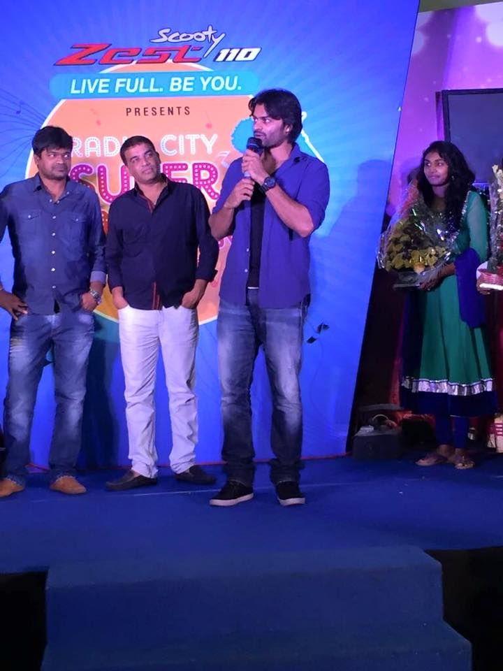 Subramanyam For Sale team at Radio City Super Singer Event Photos
