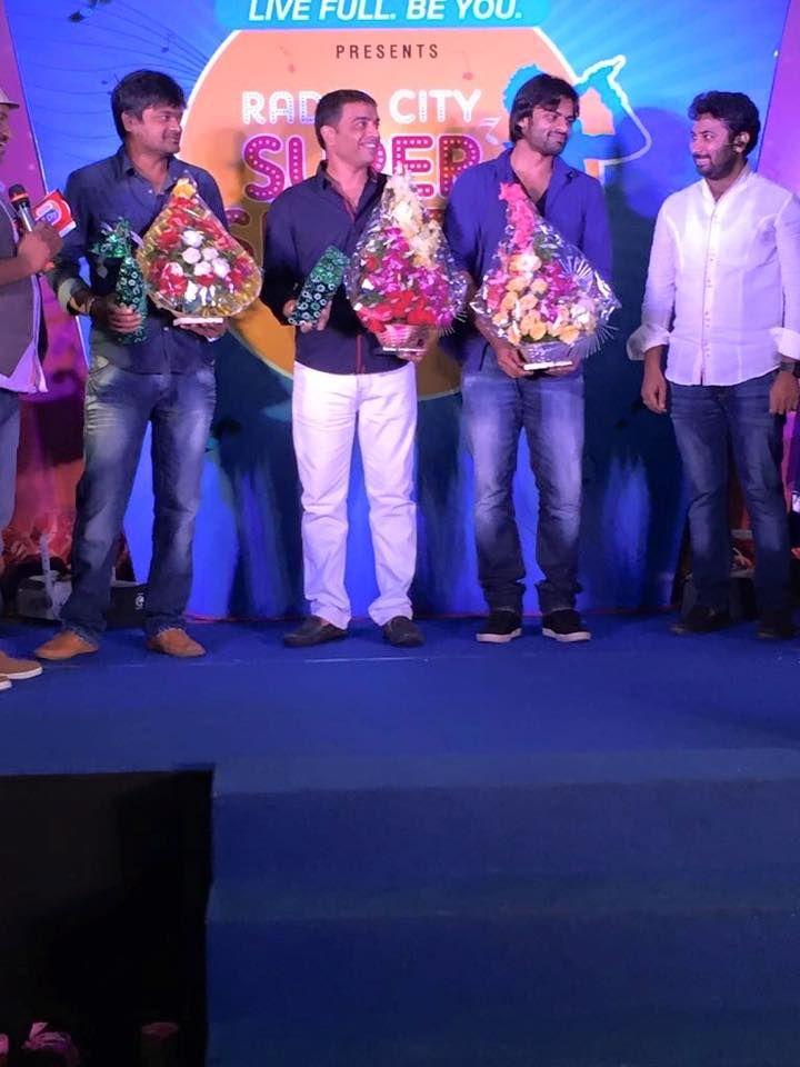 Subramanyam For Sale team at Radio City Super Singer Event Photos