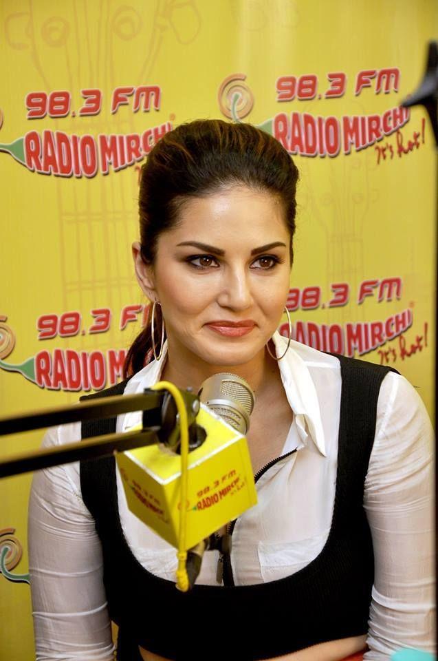 Sunny Leone at the Radio Mirchi Mumbai