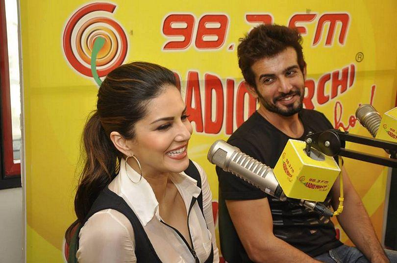 Sunny Leone at the Radio Mirchi Mumbai