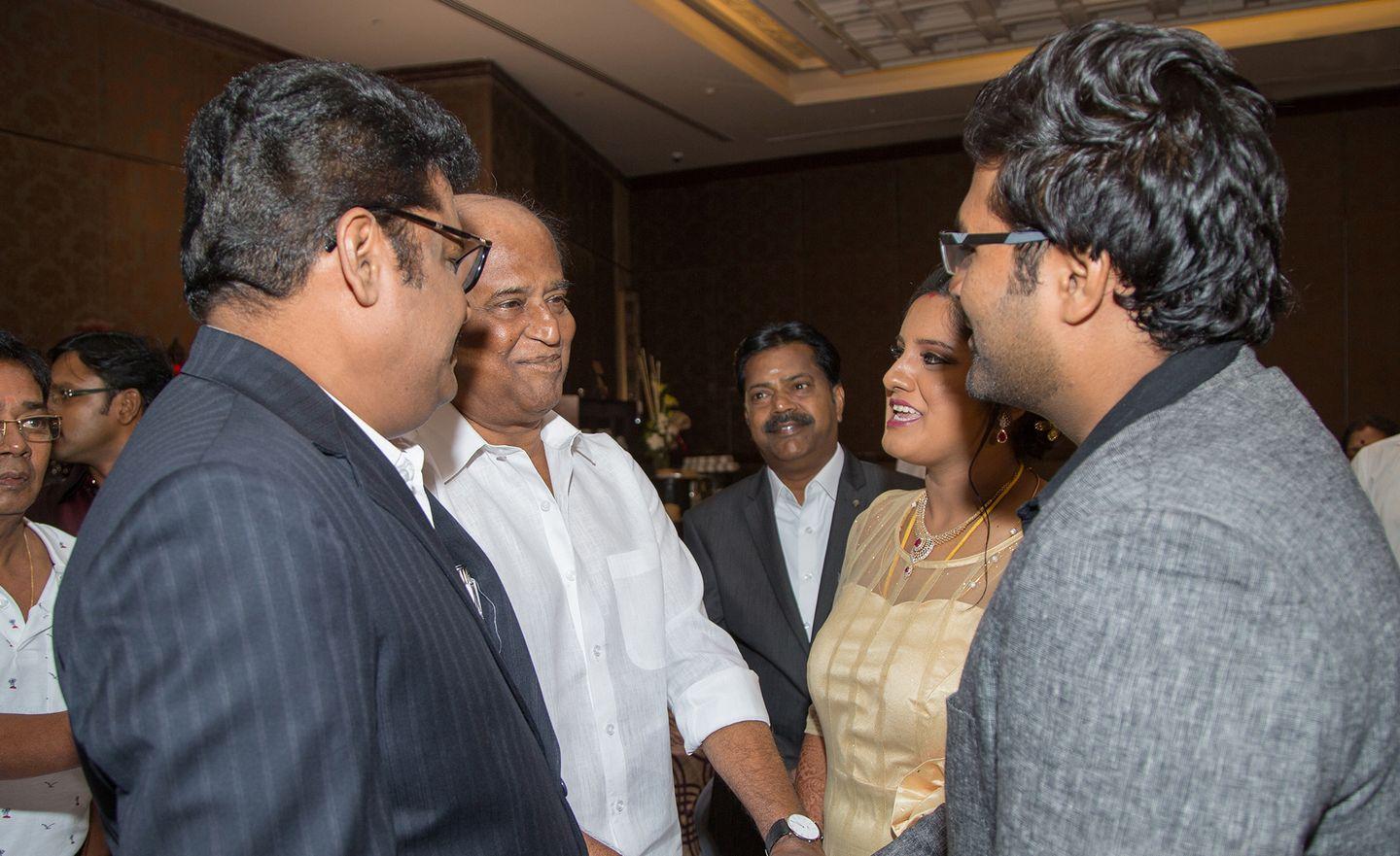 Super Star at K.S.Ravikumar Daughter Marriage Party Photos