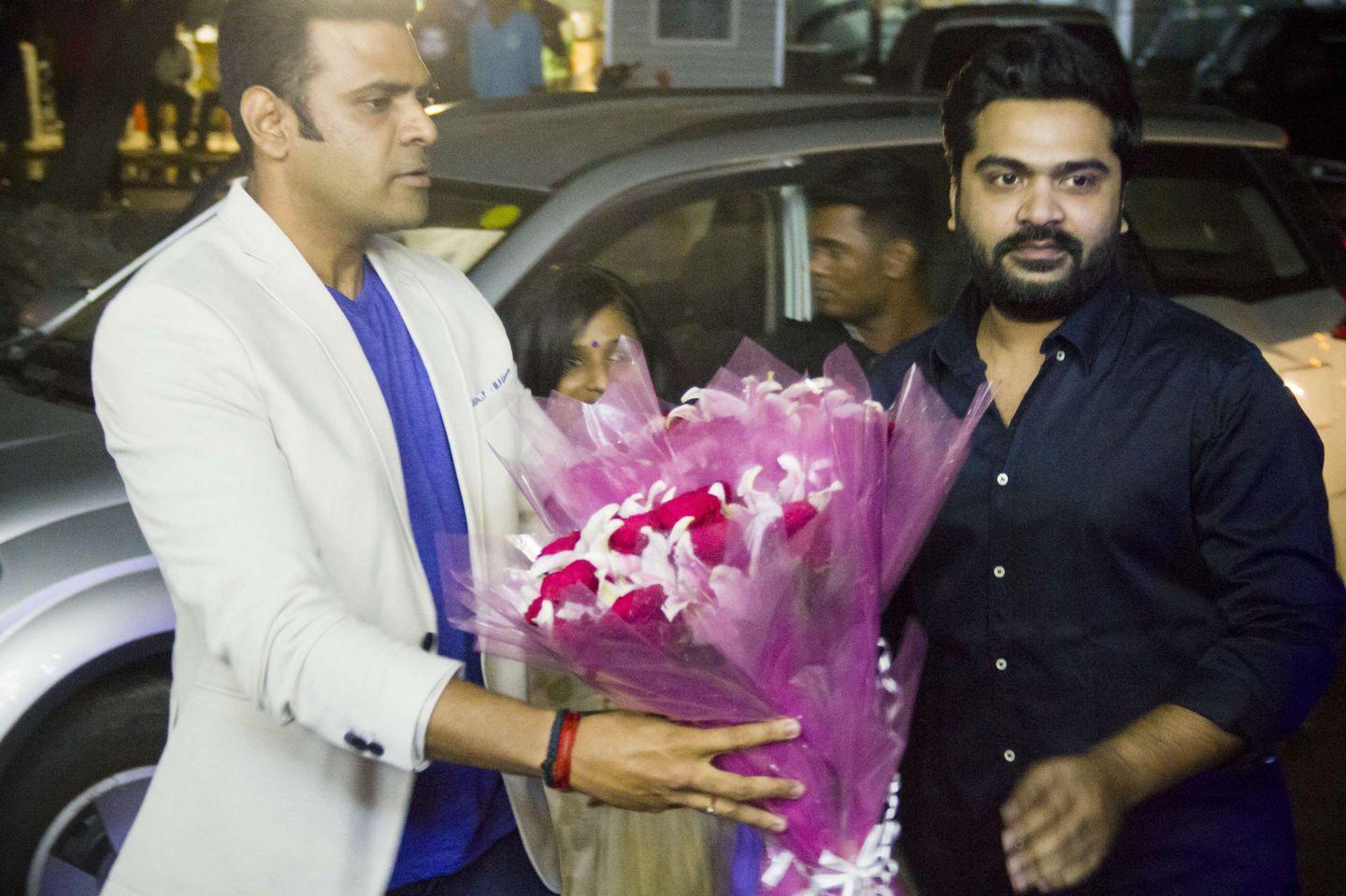 T R Silambarasan Inaugurated Essensuals Toni Photos