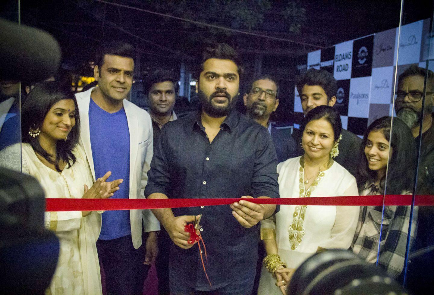 T R Silambarasan Inaugurated Essensuals Toni Photos