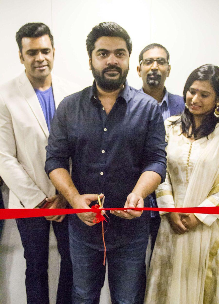 T R Silambarasan Inaugurated Essensuals Toni Photos