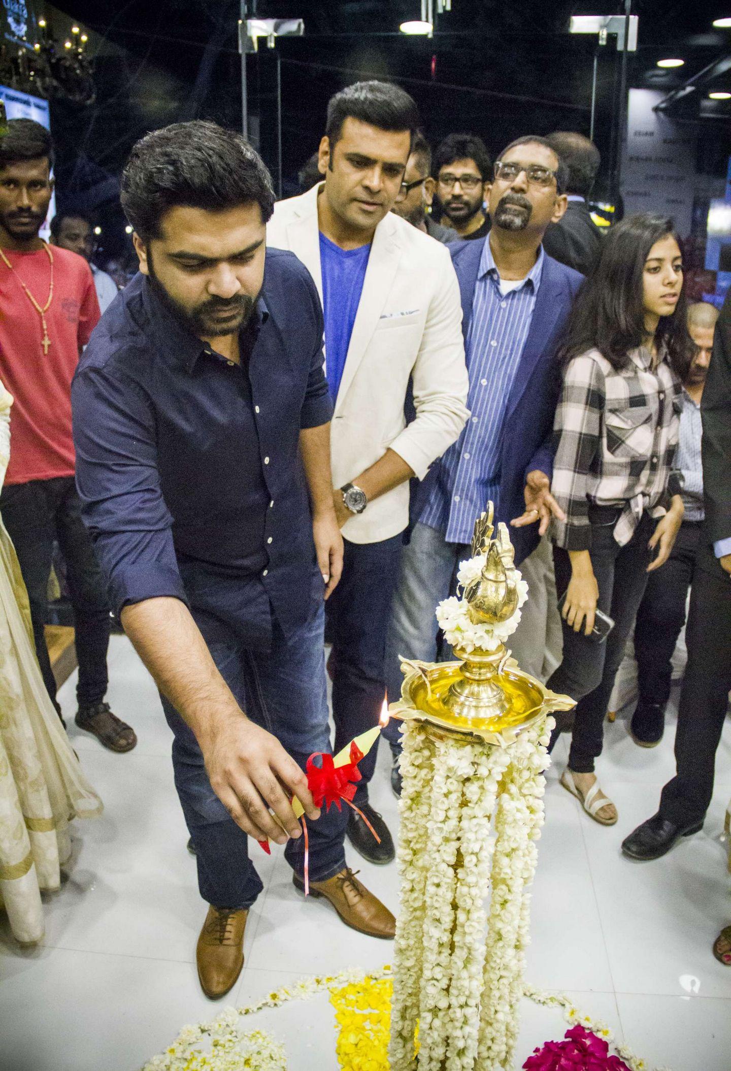 T R Silambarasan Inaugurated Essensuals Toni Photos