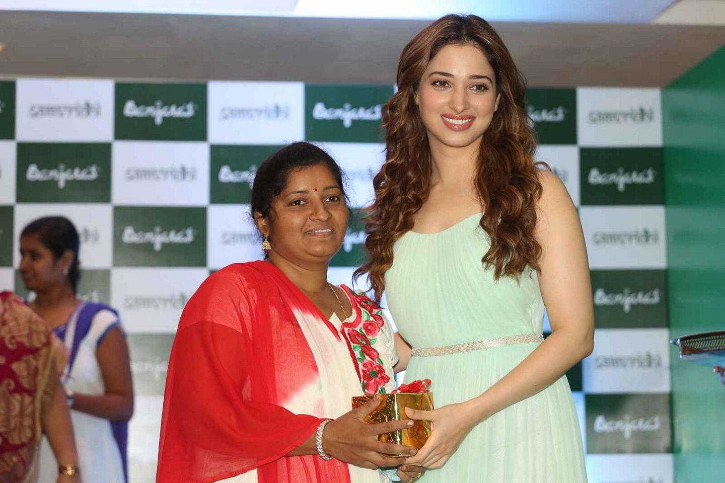 Tamanna Launches Banjara Hair Oil Product Photos