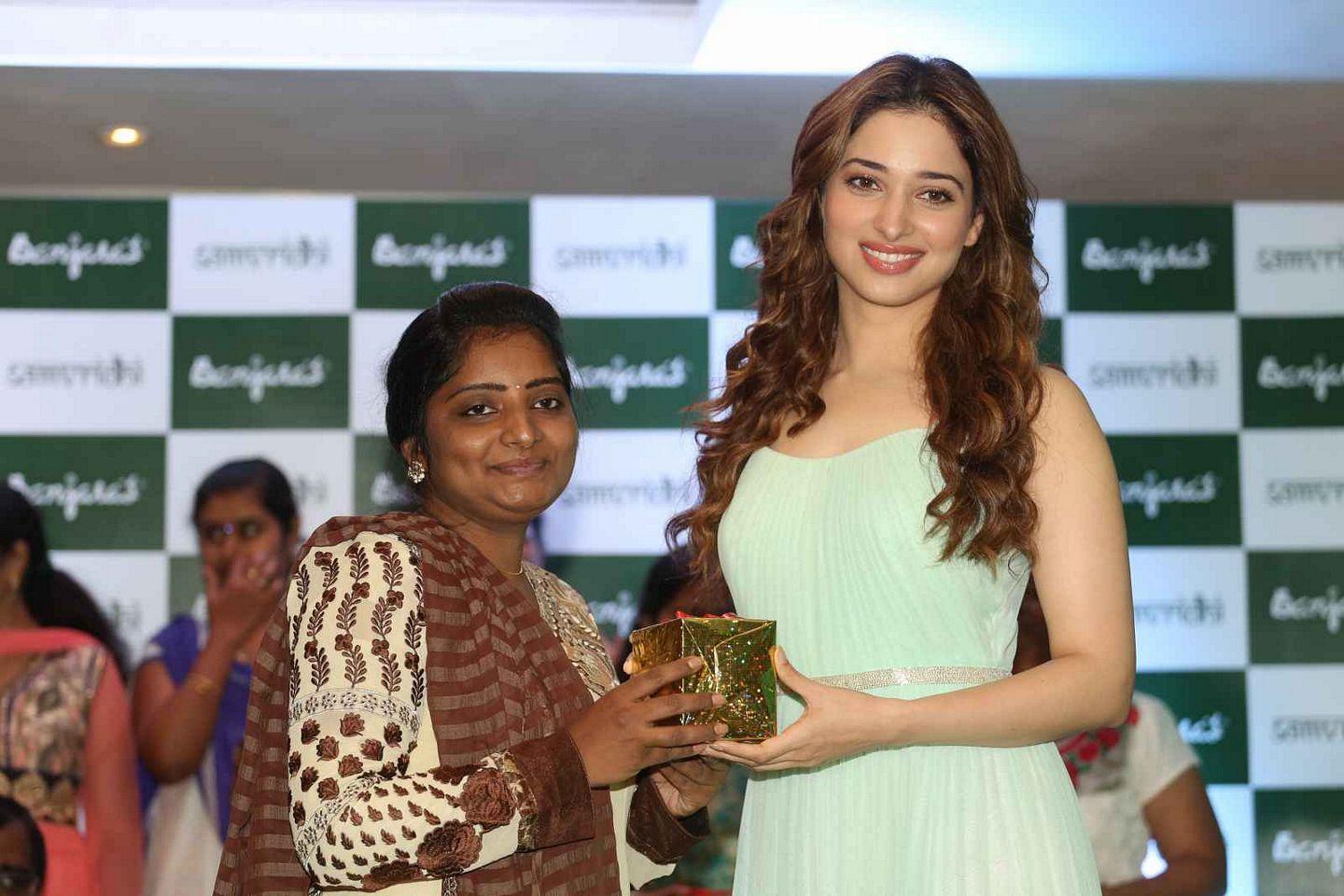 Tamanna Launches Banjara Hair Oil Product Photos