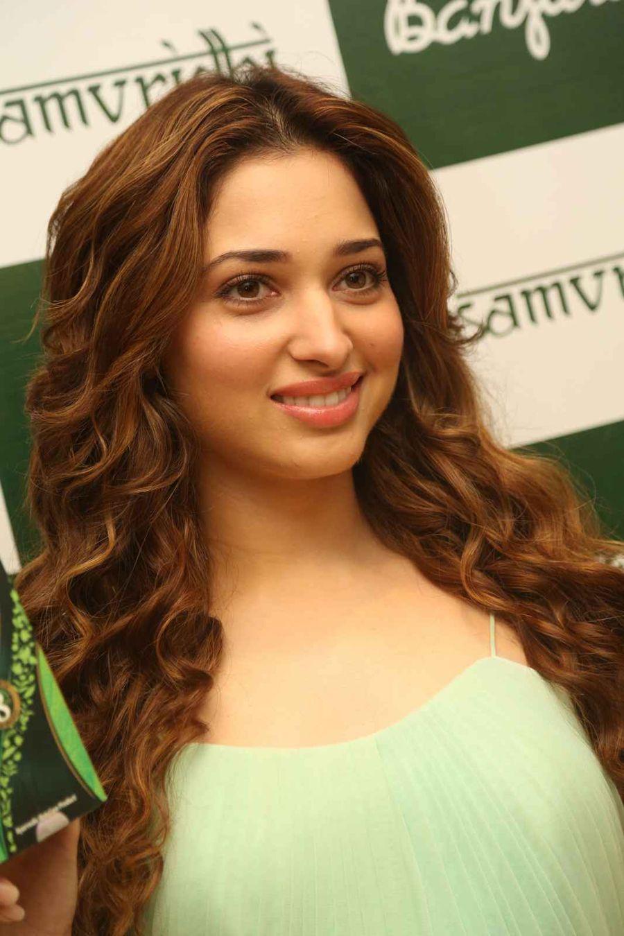 Tamanna Launches Banjara Hair Oil Product Photos