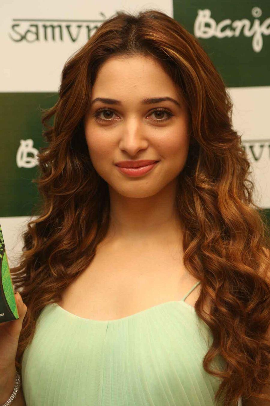 Tamanna Launches Banjara Hair Oil Product Photos