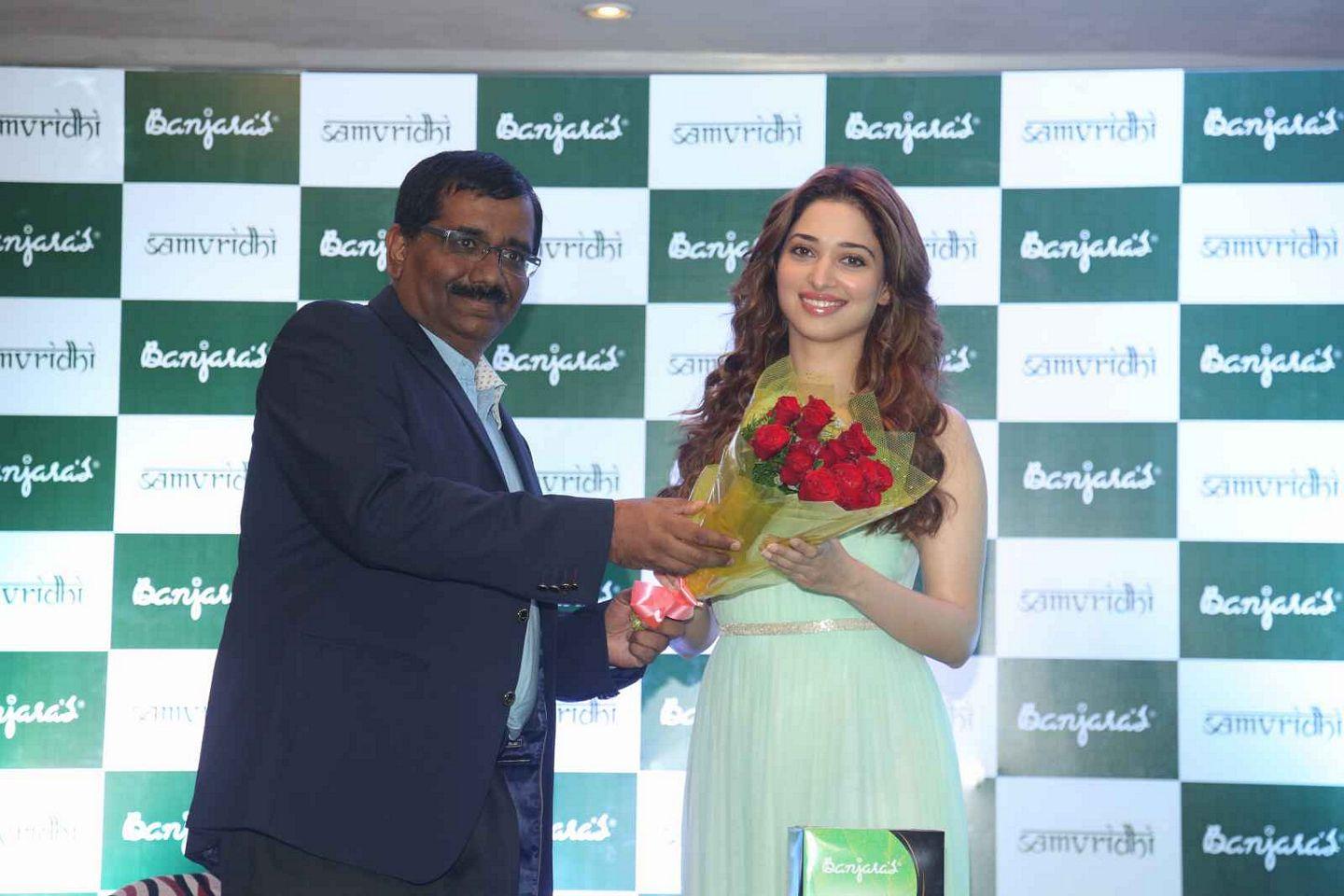 Tamanna Launches Banjara Hair Oil Product Photos