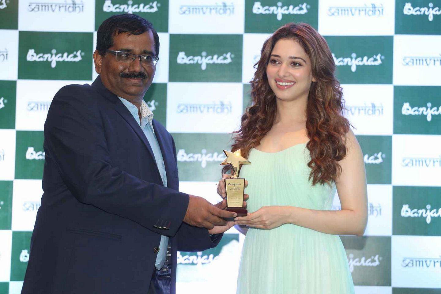 Tamanna Launches Banjara Hair Oil Product Photos