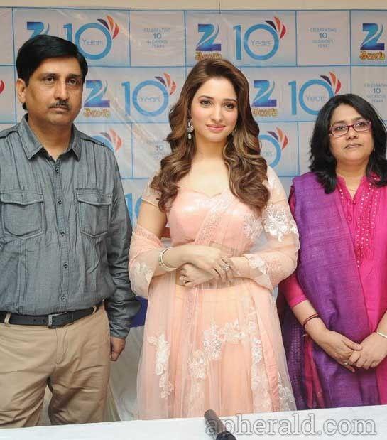 Tamannaah At Zee Telugu Press Meet Photos