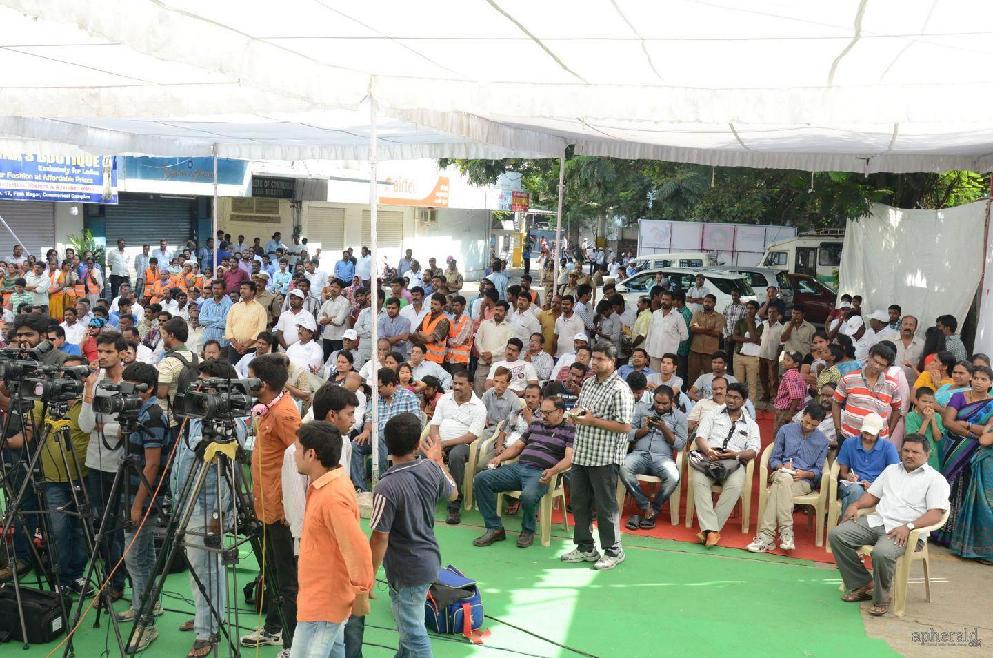 Telugu Film industry Participate Swachh Bharat