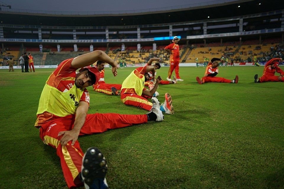 Telugu Warriors at Practice in Kochi Photos