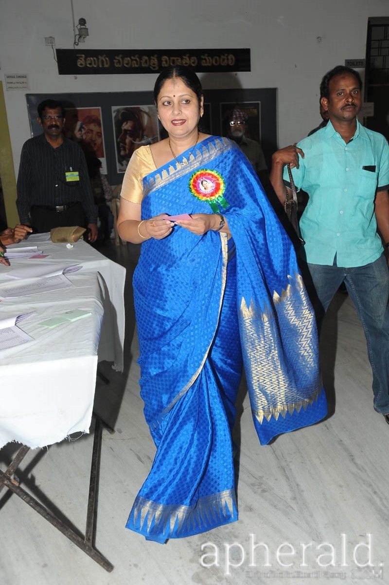 Tollywood Artists At Maa Elections