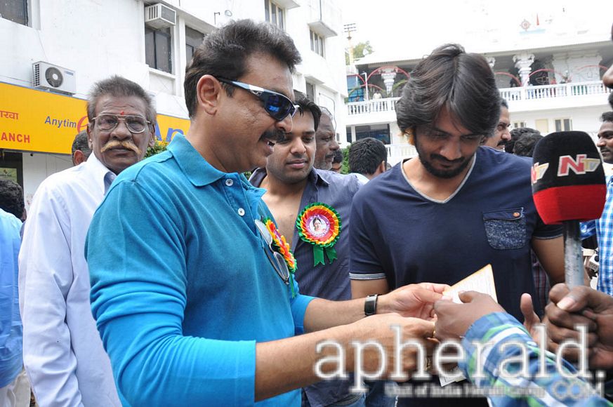 Tollywood Artists At Maa Elections