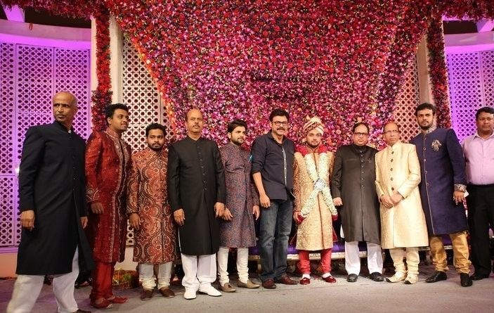 Tollywood Celebs at Saif Khalid Shareef Wedding Photos