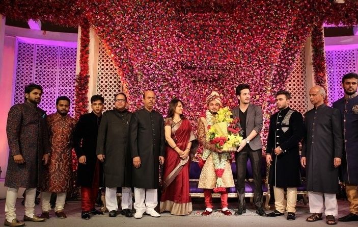 Tollywood Celebs at Saif Khalid Shareef Wedding Photos