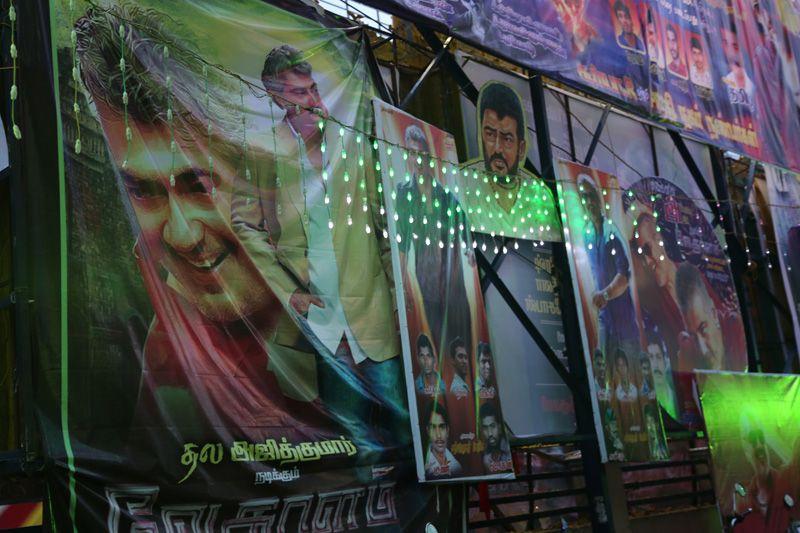 Vedalam Movie Theater Celebrations Photos