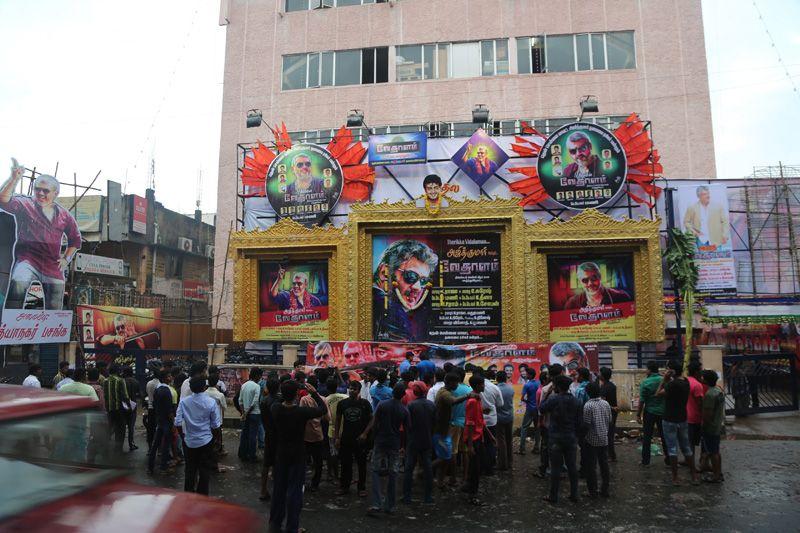 Vedalam Movie Theater Celebrations Photos