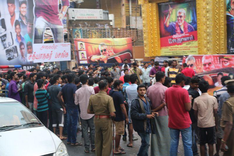 Vedalam Movie Theater Celebrations Photos