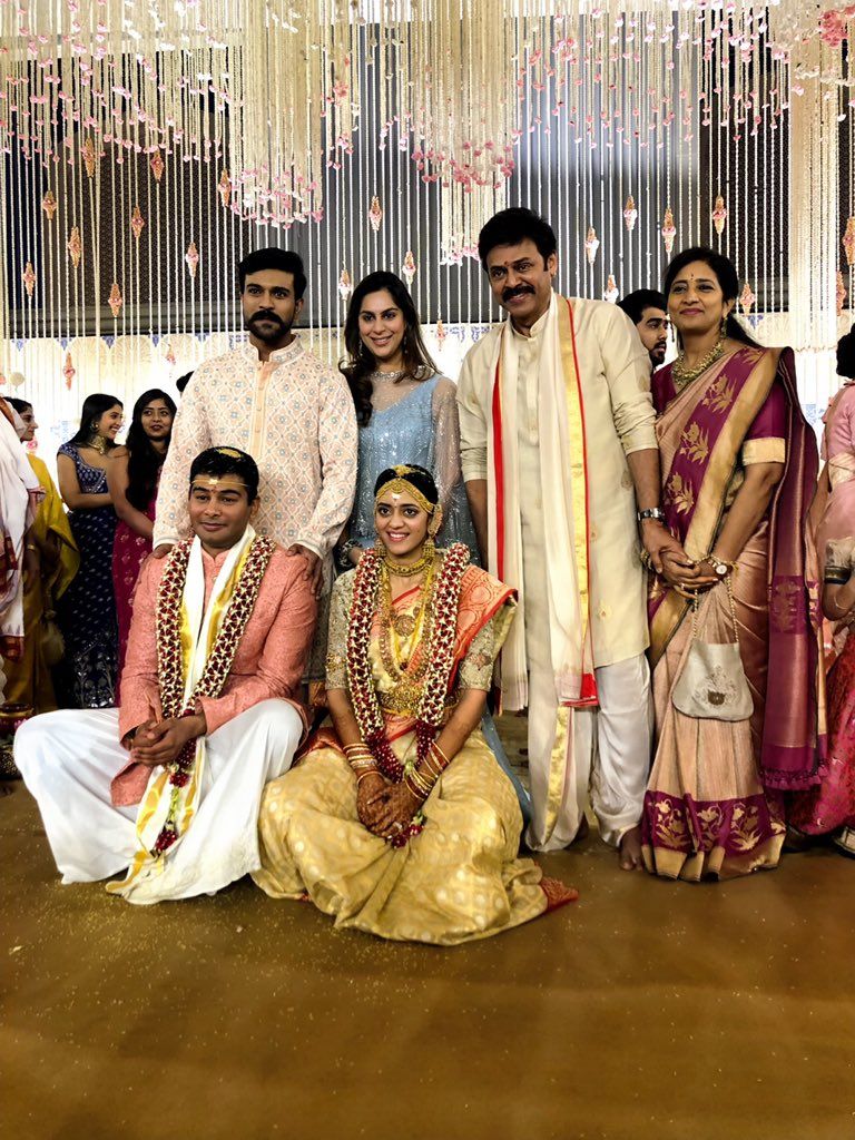 Venkatesh Daughter Marriage Photos