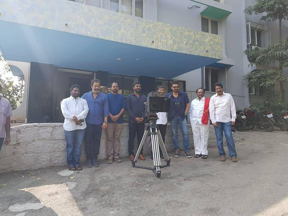 Victory Venkatesh & Teja's untitled film launched today Photos