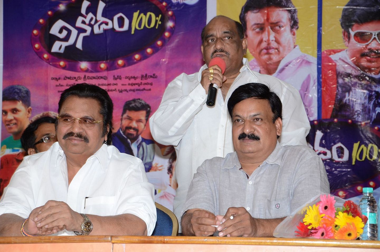 Vinodam 100% Press Meet Photos